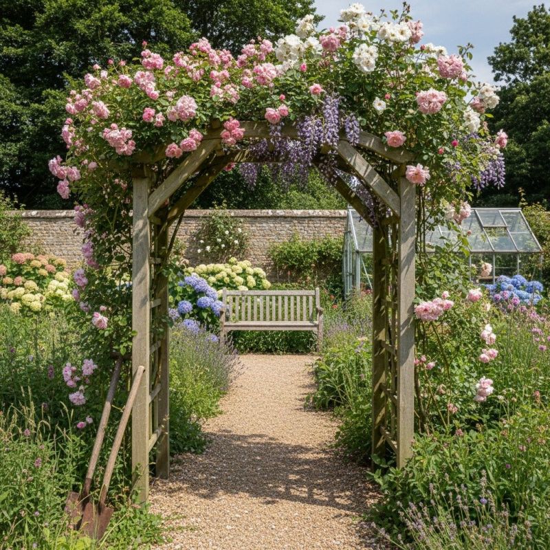 Arbor Bench Installation in Alpharetta, GA