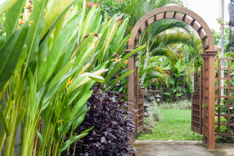 Arched Arbor Installation in Kansas City, KS