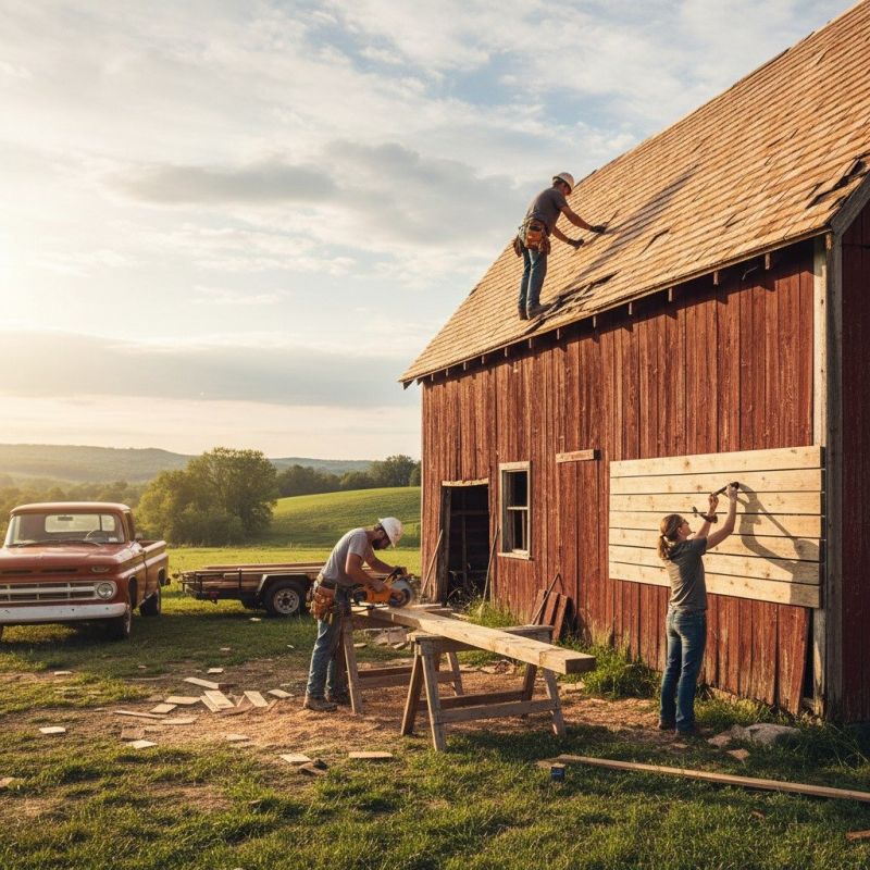 Barn Repair in Wilmington, NC