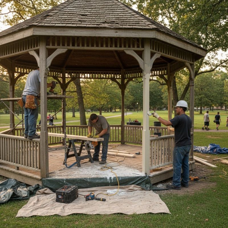 Gazebo Roof Repair in Alpharetta, GA