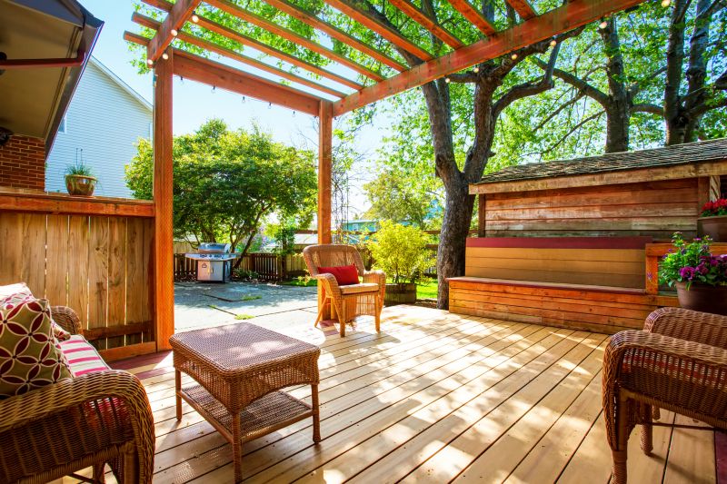 Arbor Bench Installation in Kansas City, KS