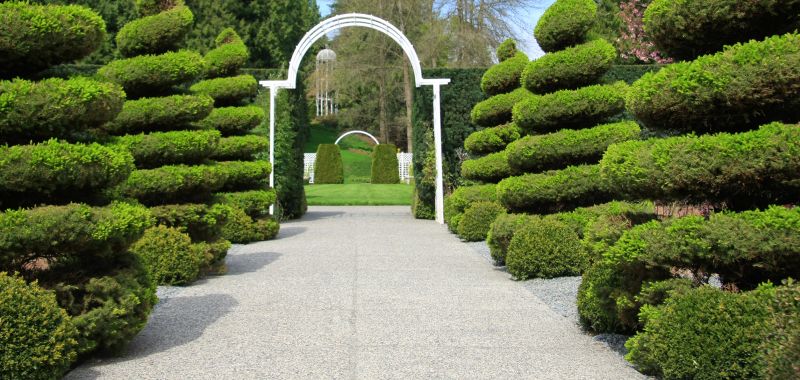 Arched Arbor Installation in Wilmington, NC