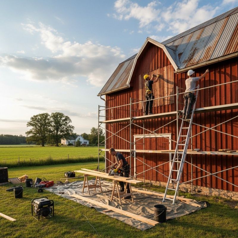 Barn Structural Repair in Kansas City, KS