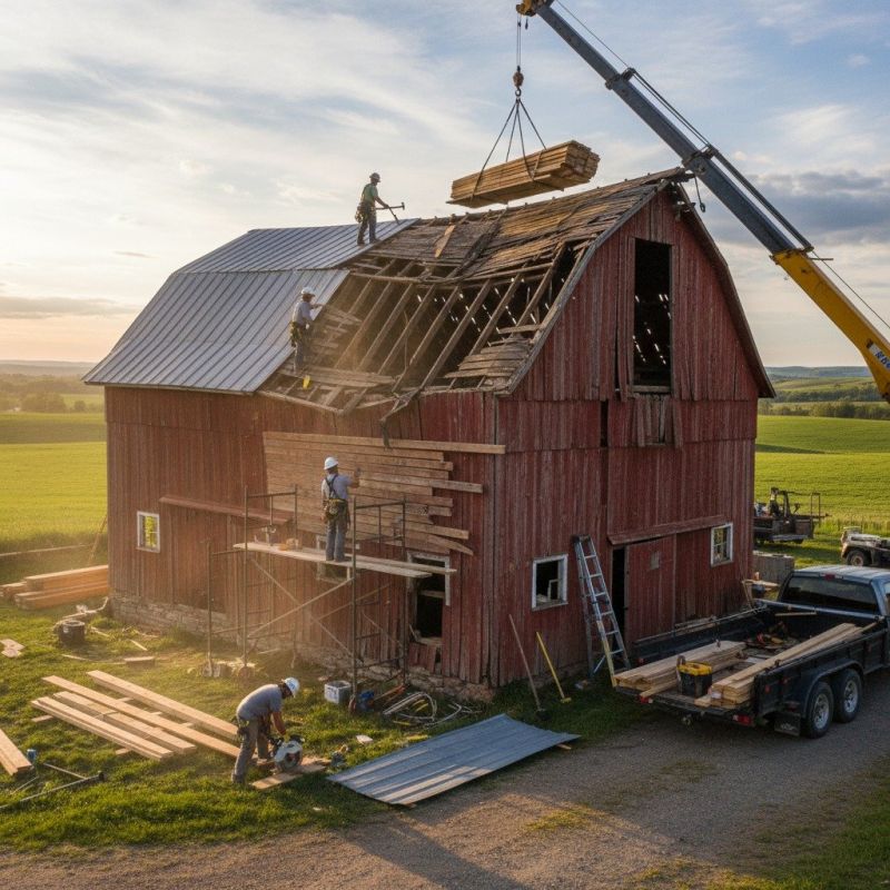 Barn Structural Repair in Alpharetta, GA