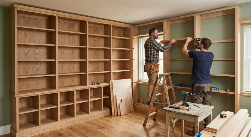 Bookcase Construction in Alexandria, VA