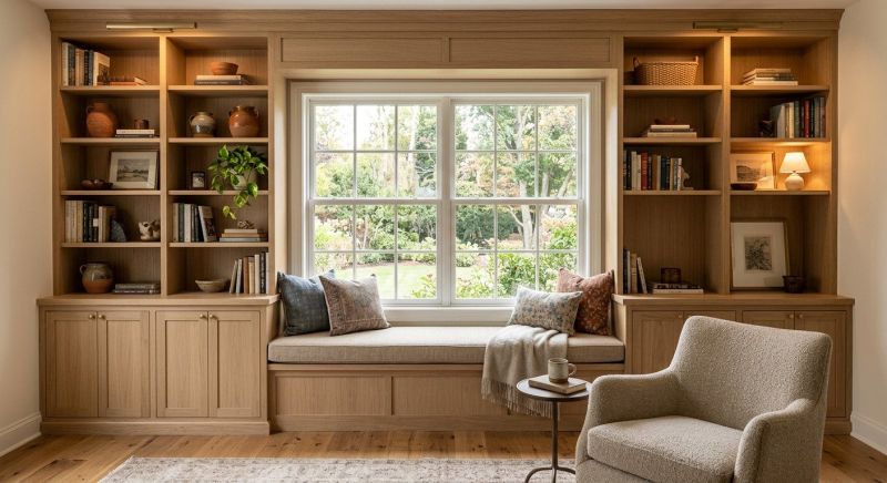 Built In Furniture Construction in Raleigh, NC