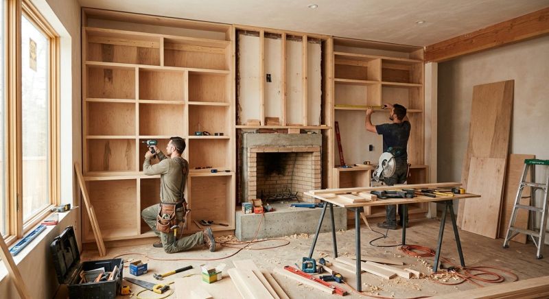 Built In Shelving Service in Frederick, MD