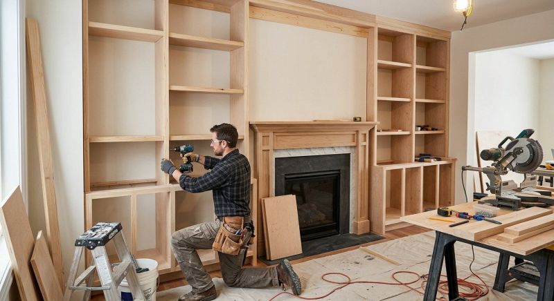 Built In Shelving Service in Raleigh, NC