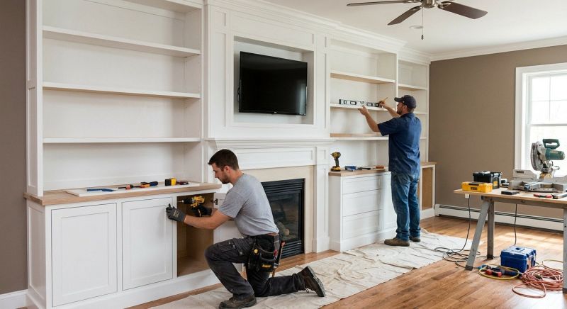 Built In Storage Installation in Alexandria, VA