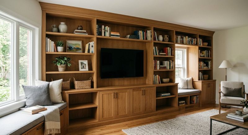 Built In Tv Cabinetry in Frederick, MD