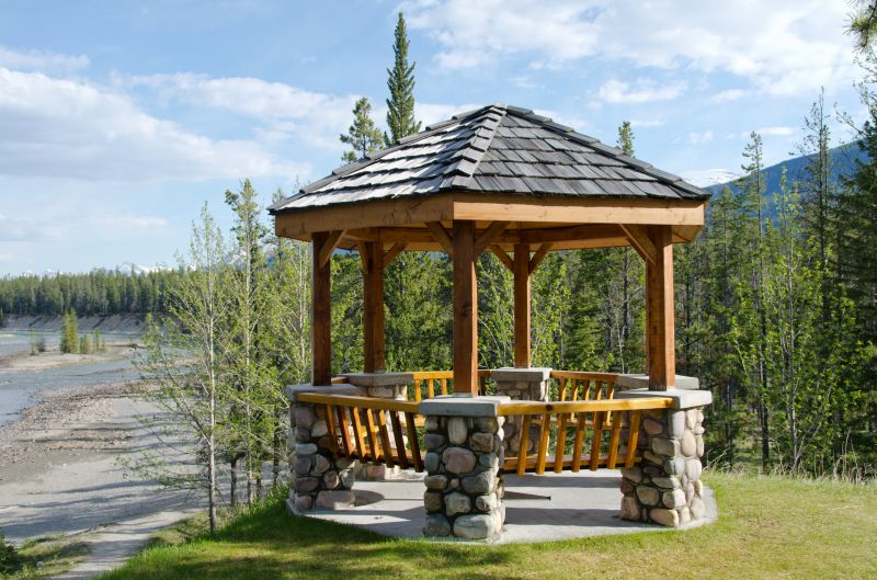 Cedar Gazebo Installation in Alpharetta, GA