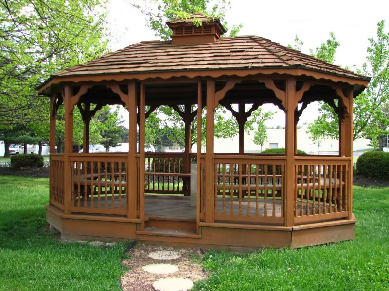 Enclosed Gazebo Installation in Wilmington, NC