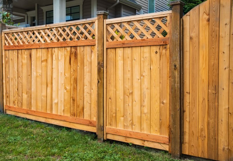 Fence Trellis Installation in Wilmington, NC