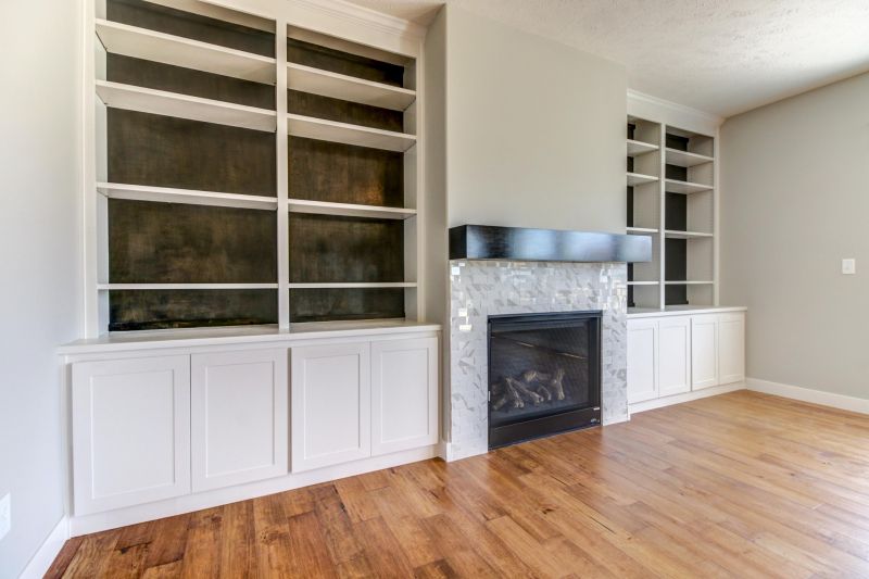 Fireplace Cabinet Installation in Woodbridge, VA