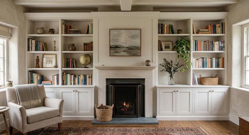 Fireplace Shelves Installation in Annapolis, MD