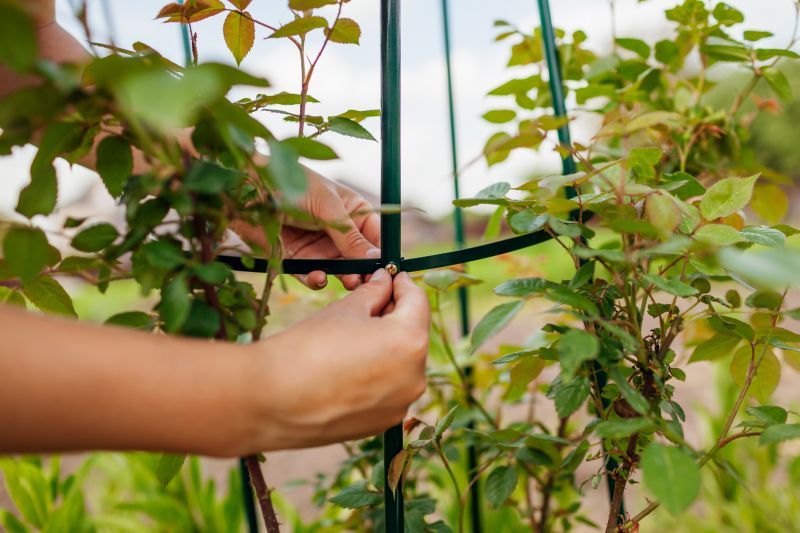 Garden Trellis Installation in Kansas City, KS