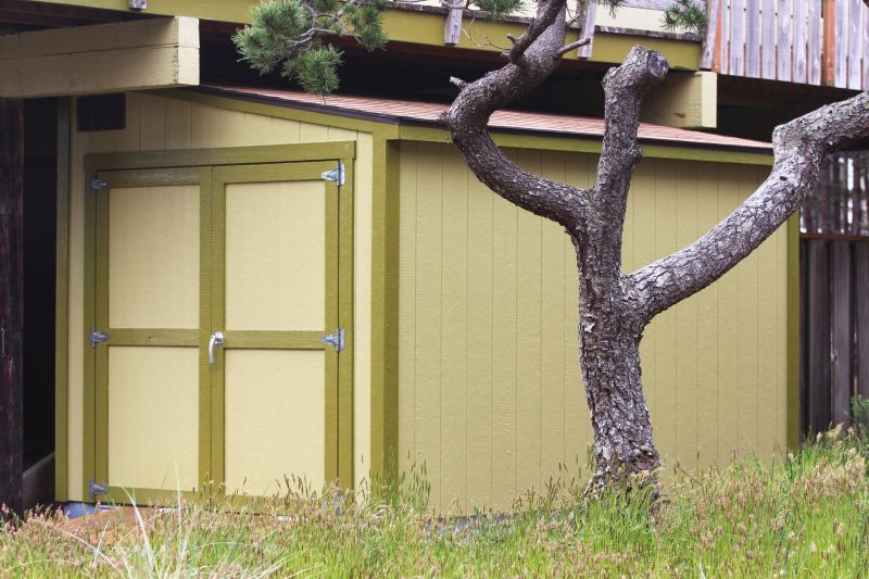 Lean To Shed Installation in Wilmington, NC