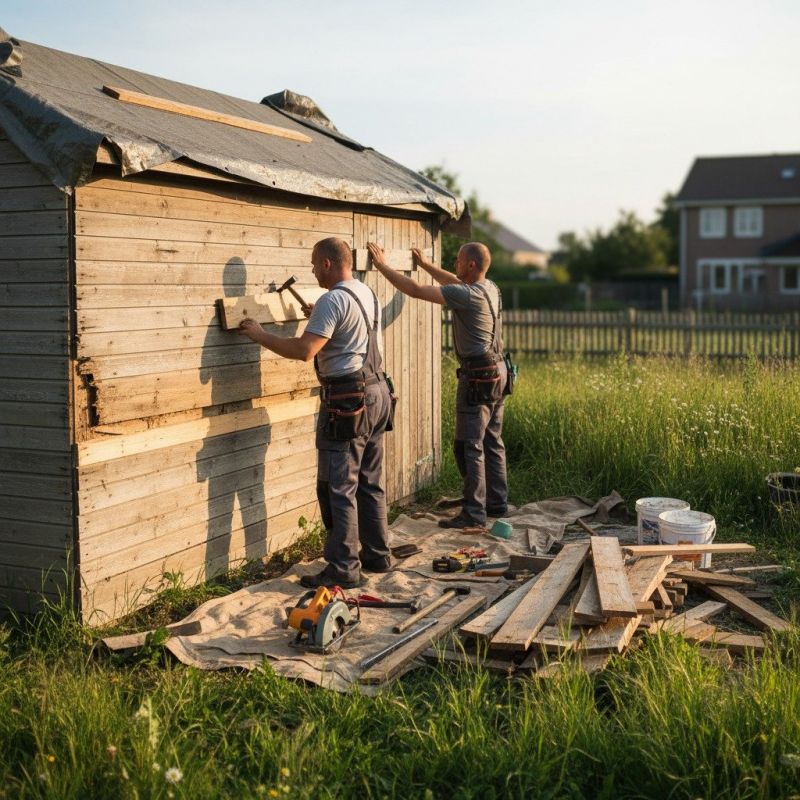 Shed Repair in Kansas City, KS