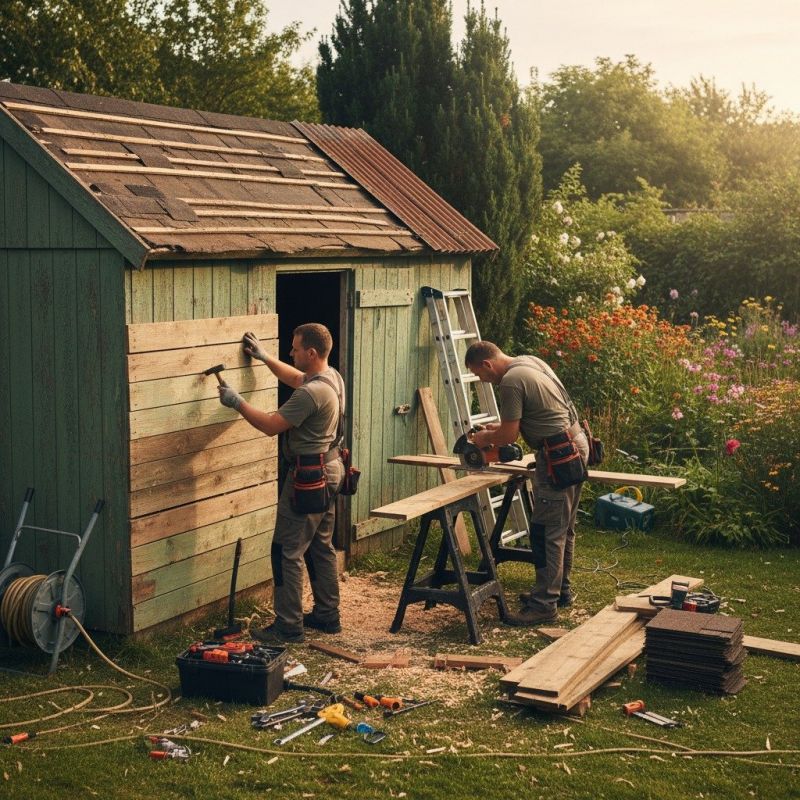 Storage Shed Repair in Olathe, KS