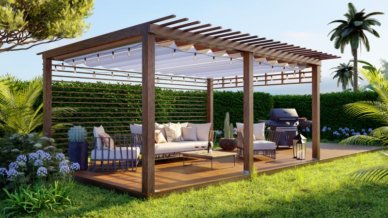 Wood Pergola Installation in Kansas City, KS