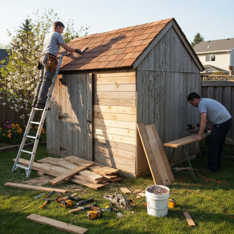 Wooden Carport Repair in Olathe, KS